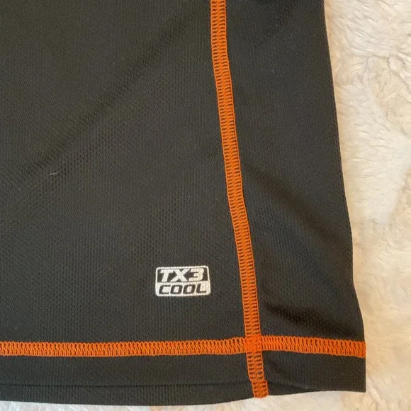 Cincinnati Bengals Womens Black Orange TX3 Cool Long Sleeve Shirt Size S P - Picture 2 of 6